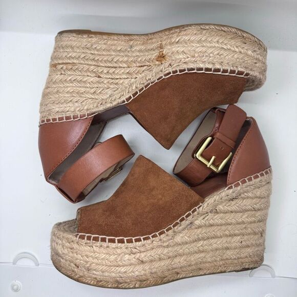 Marc Fisher LTD Alida Espadrille Wedge Sandals - Picture 6 of 9